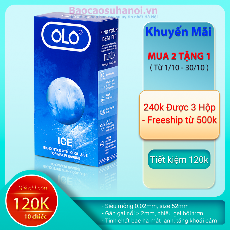 BAO CAO SU OLO ICE TINH CHẤT BẠC HÀ MÁT LẠNH