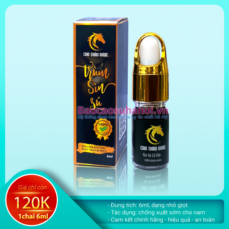 Cao Thảo Dược Trùm Sìn Sú Dạng Nước Bôi Dung Tích 6ml