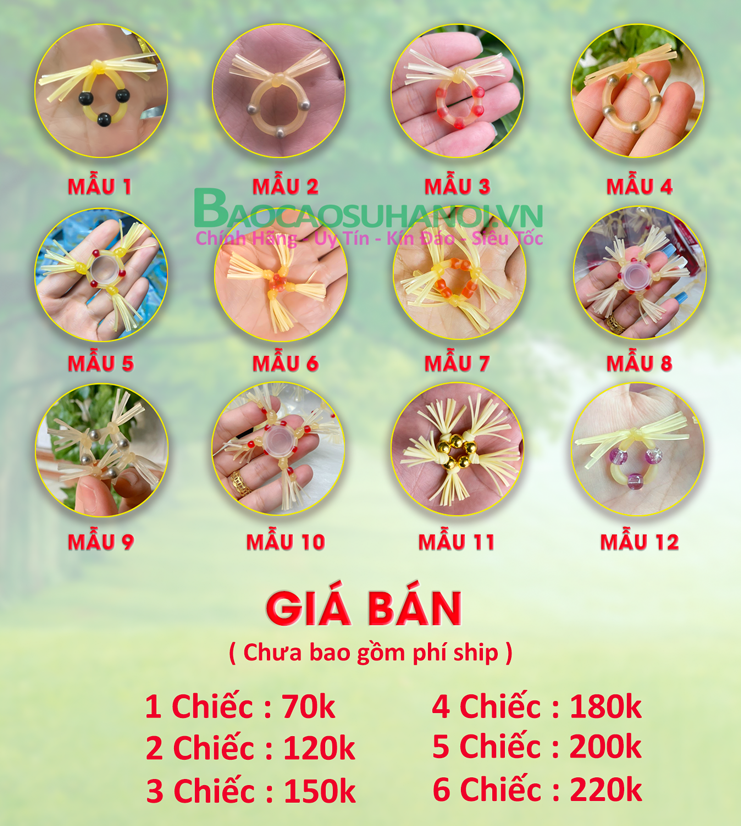 Vòng Râu Rồng Silicon Có Bi Cao Cấp Cho Nam