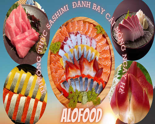 THƯỞNG THỨC SASHIMI ĐÁNH BAY CÁI NÓNG NGÀY HÈ