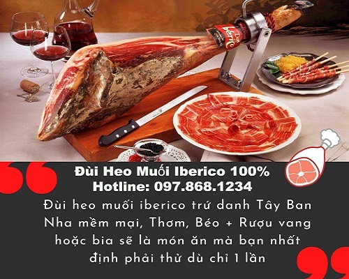 SỰ KHÁC BIỆT GIỮA CÁC LOẠI THỊT ĐÙI HEO MUỐI IBERICO