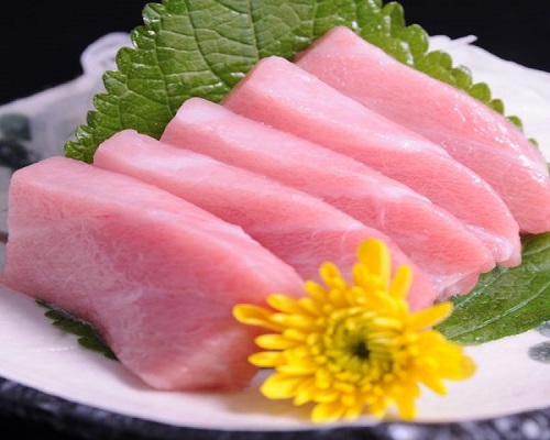 SASHIMI BỤNG CÁ NGỪ VÂY XANH - SASHIMI OTORO