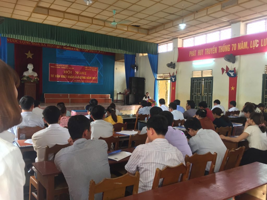BATIMEX TỔ CHỨC HỘI NGHỊ “TƯ VẤN XUẤT KHẨU LAO ĐỘNG 2017” TẠI SƠN DƯƠNG, TUYÊN QUANG