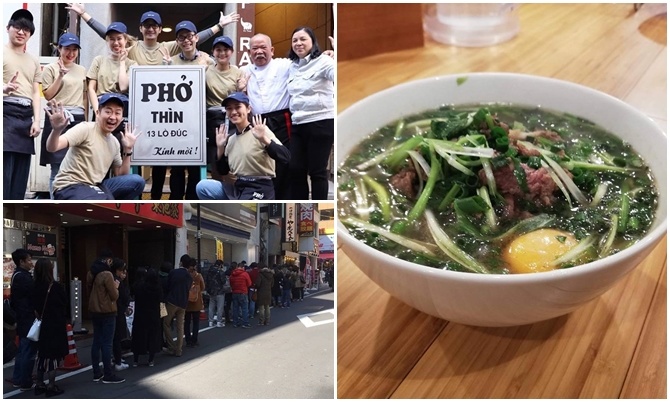 175.000 đồng/bát, quán phở Thìn ở Tokyo đón hàng trăm khách mỗi ngày