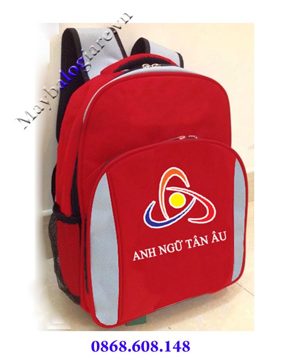 MAY GIA CÔNG BALO IN THÊU LOGO CÔNG TY GIÁ TẠI XƯỞNG