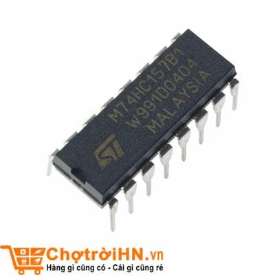 74HC157 QUAD 2-INPUT DATA MULTIPLEXERS DIP16 