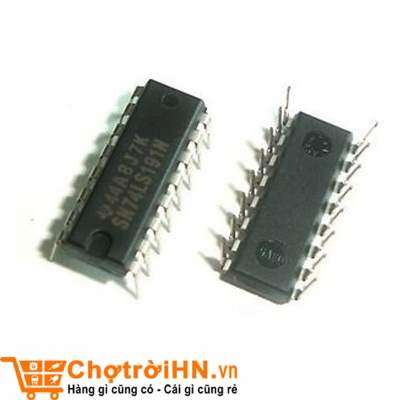 74LS191 UP/DOWN BINARY COUNTER DIP16