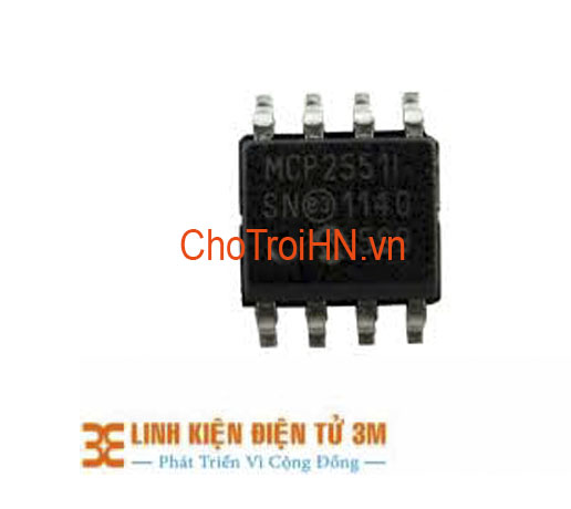 IC CAN MCP2551 I/SN SOP-8