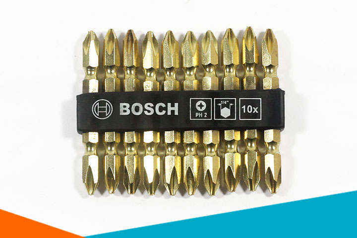 Bộ 10 Mũi Vặn Vít Bosch Cao Cấp