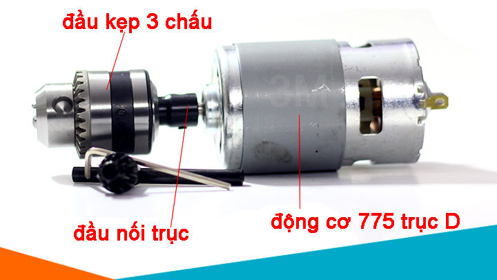 Động cơ 775 trục D và phụ kiện