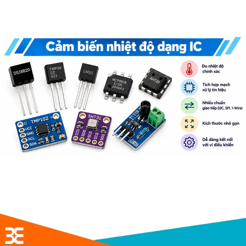 Cảm biến nhiệt độ dạng IC