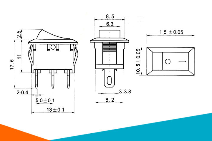 Công Tắc Bập Bênh KCD1