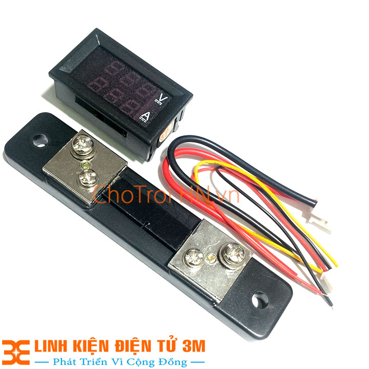 Module Đo Dòng Đo Áp 0-100V/50A