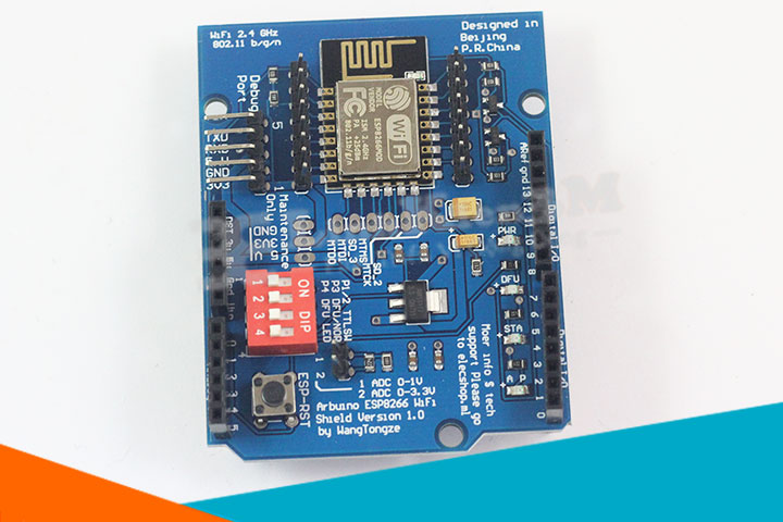 Arduino WiFi ESP-12E Shield 