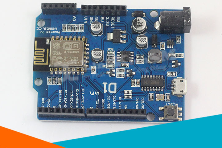 Kit-Arduino-WiFi-ESP8266-WeMos-D1 