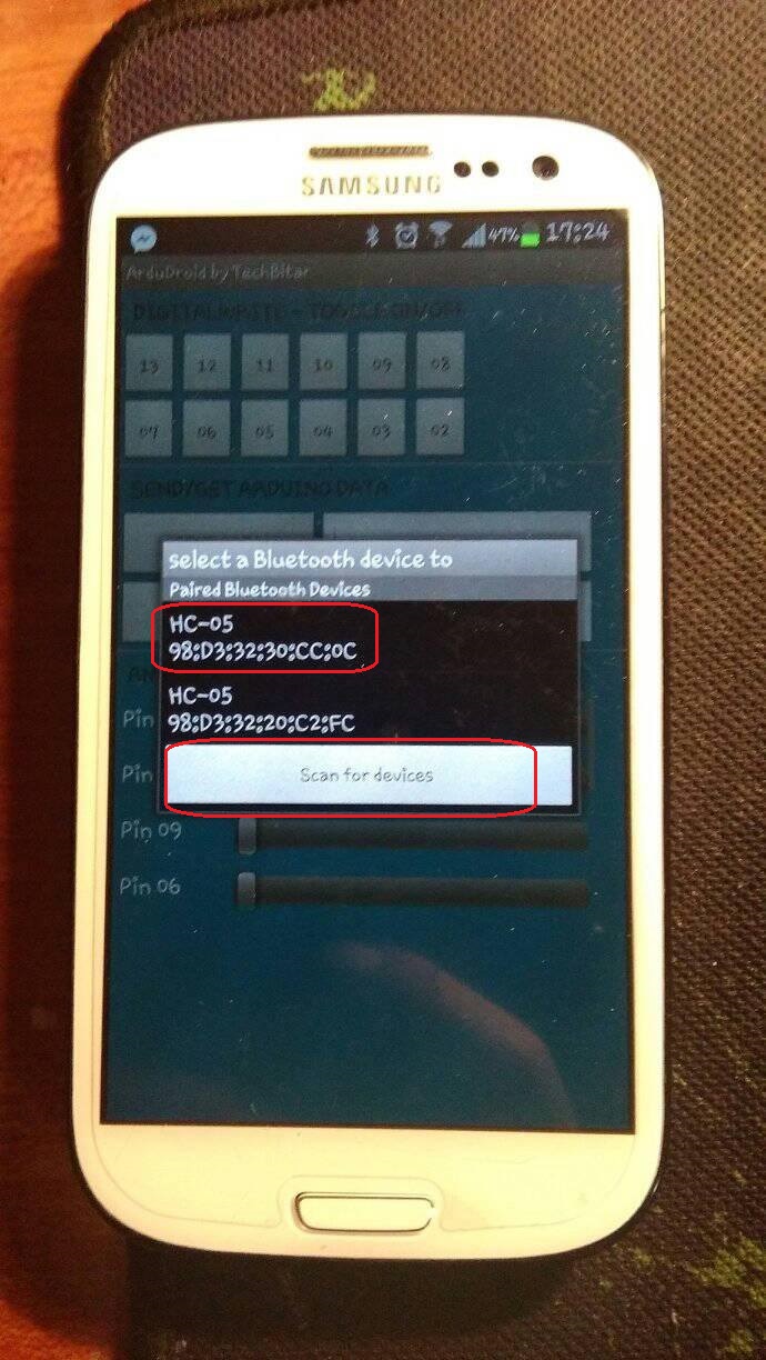 Bluetooth HC06 Slave