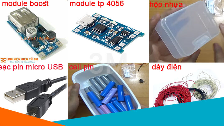 Hướng Dẫn Chế Sạc Dự Phòng Từ Pin Laptop Cũ Cho Dtdđ Đơn Giản Tại Nhà |  Linh Kiện Điện Tử 3M