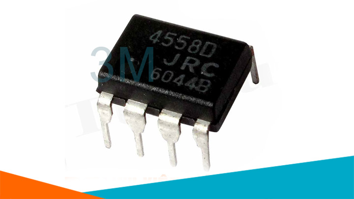IC công suất - 4558D DIP8