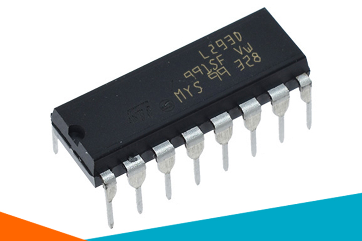 IC L293D Dip-16 IC Điều Khiển Động Cơ