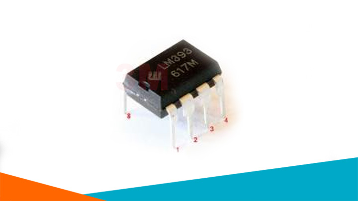 IC Opamp - LM393 DIP8