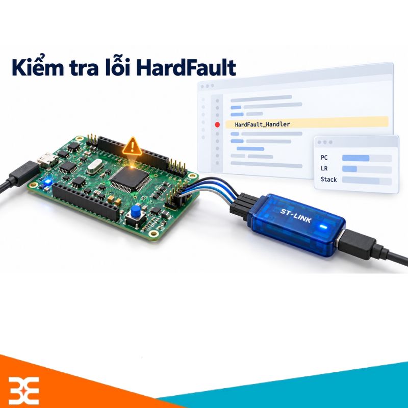 Kiểm tra lỗi HardFault