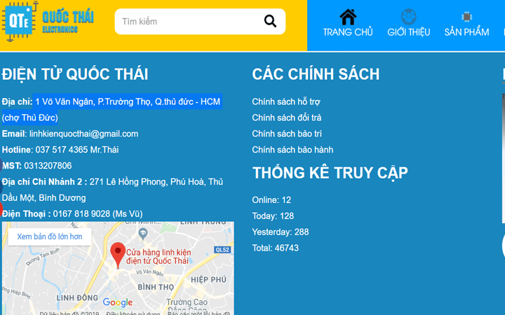 linh kien dien tu thu duc