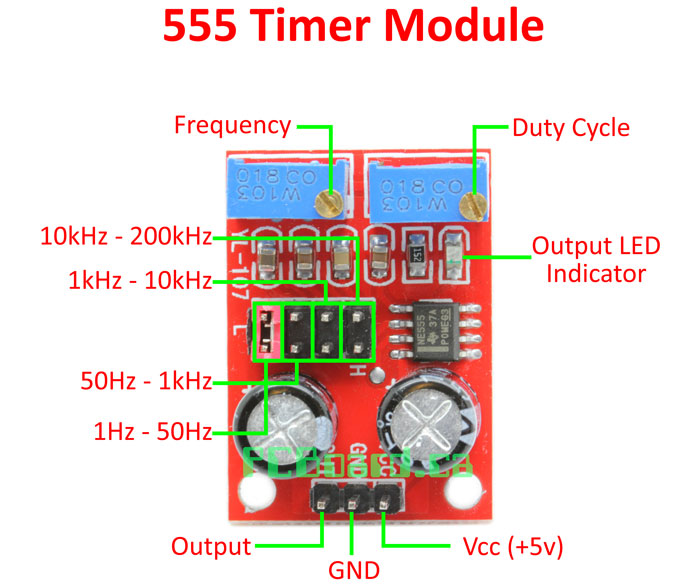 MODULE Tạo Xung NE555