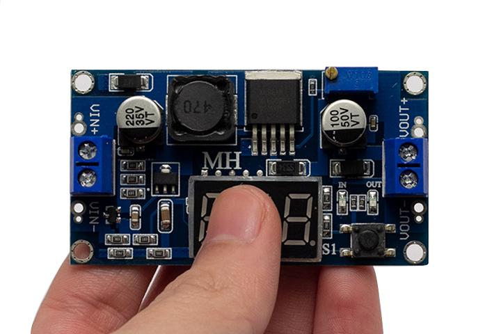 module-buck-xl4015-hiển-thị-led-7-thanh