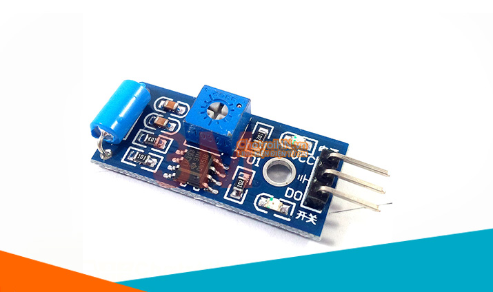 Module điều khiển Relay 5VDC dùng cảm biến rung