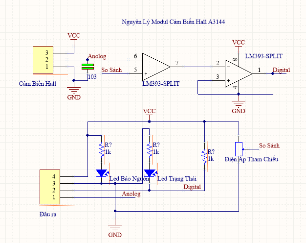 Module Cảm Biến Hall A3144 V2