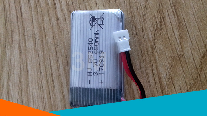 Pin Lithium 3.7V 650mAh 852540 25C giá rẻ