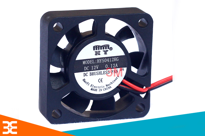 Quạt Tản Nhiệt Mini 4x4x1cm 12VDC 