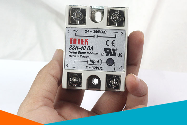 Trên Tay Relay Bán Dẫn Fotek SSR-40 DA