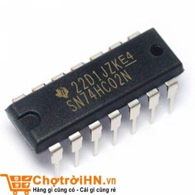 74HC02 2-INPUT NOR DIP14