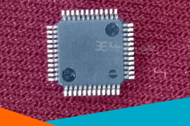 mặt dưới STM32F103C8T6B