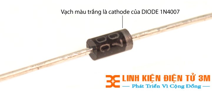 Diode 1N4007 1A 1000V (DIP)