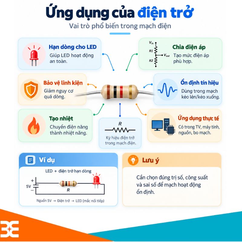Ứng dụng của điện trở