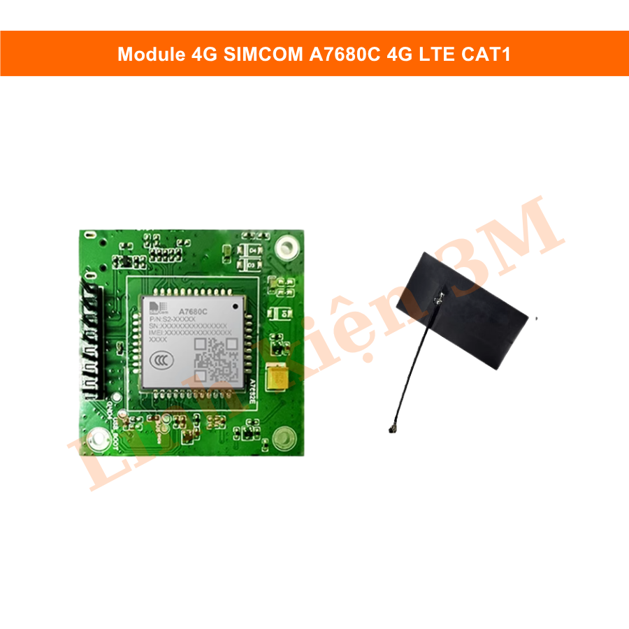 Module 4G SIMCOM A7680C 4G LTE CAT1 | Linh Kiện Điện Tử 3M