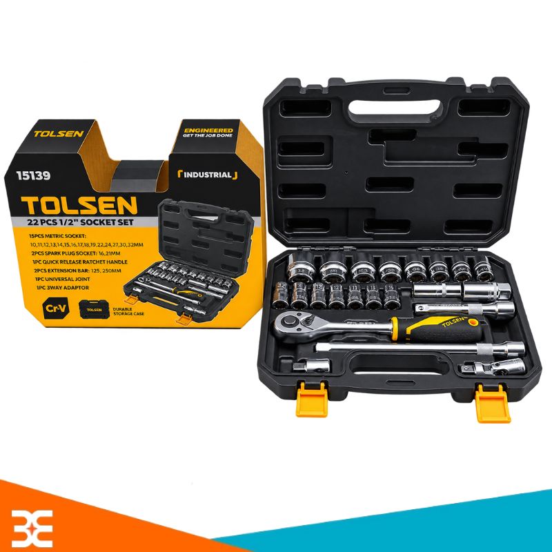 Ứng dụng của Bộ tuýp 1/2 inch Tolsen 15139