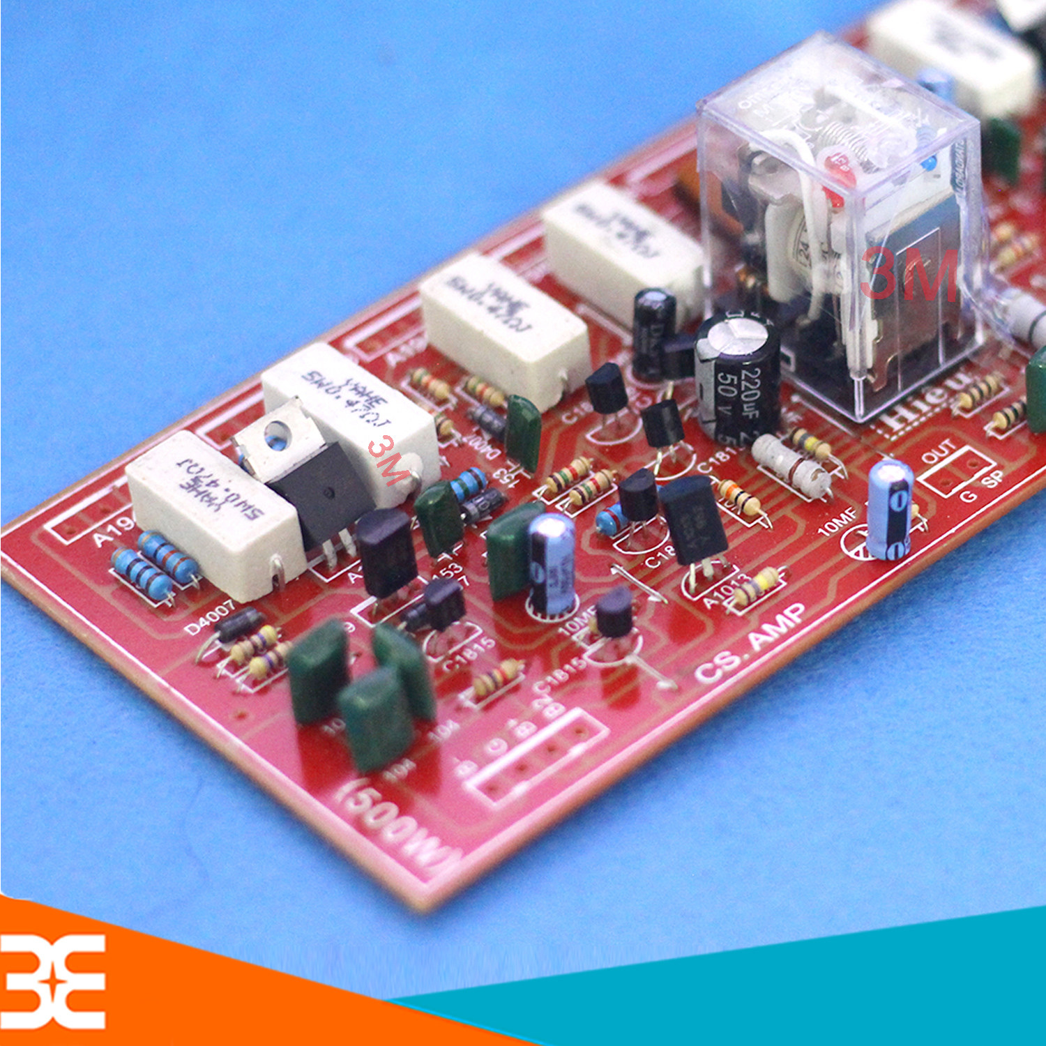 Board Khuếch Đại Công Suất 8 Sò 250W Có Relay Bảo Vệ Chính Hãng - 3M ...