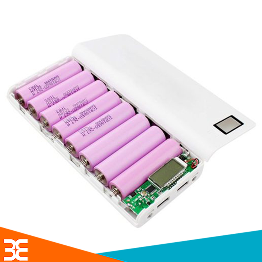Box Sạc Dự Phòng 8 Cell 1A/2A Có Màn Hình Giá Rẻ Nhất Hà Nội | Linh Kiện Điện Tử 3M Box Sạc Dự Phòng 8 Cell 1A/2A Có Màn Hình Giá Rẻ Nhất Hà Nội | Linh Kiện Điện Tử 3M