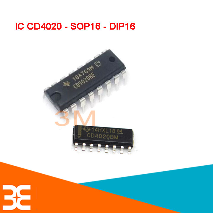 Timer Cd4020 IC CD4020 chất lượng - Linh Kiện 3M | ChợTrờiHN.vn | Linh Kiện Điện Tử 3M