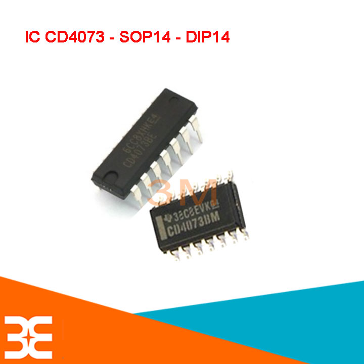 4073 Pin IC CD4073 chất lượng - Linh Kiện 3M | ChợTrờiHN.vn | Linh Kiện Điện Tử 3M