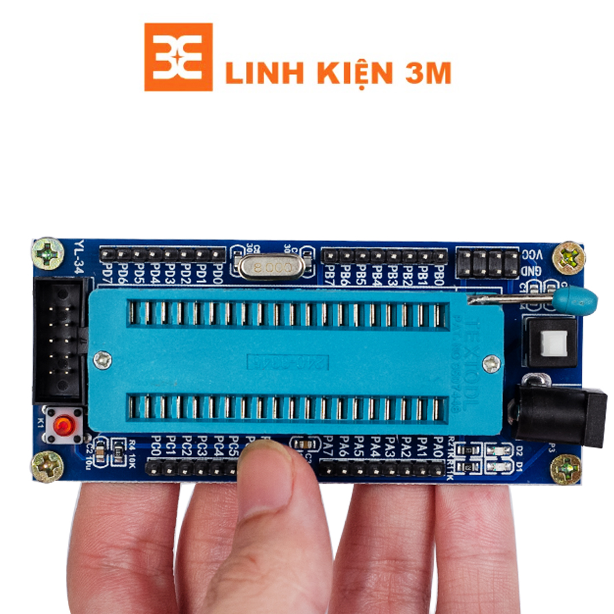 Atmega Socket KIT AVR ATmega16/32 Socket | Linh Kiện Điện Tử 3M