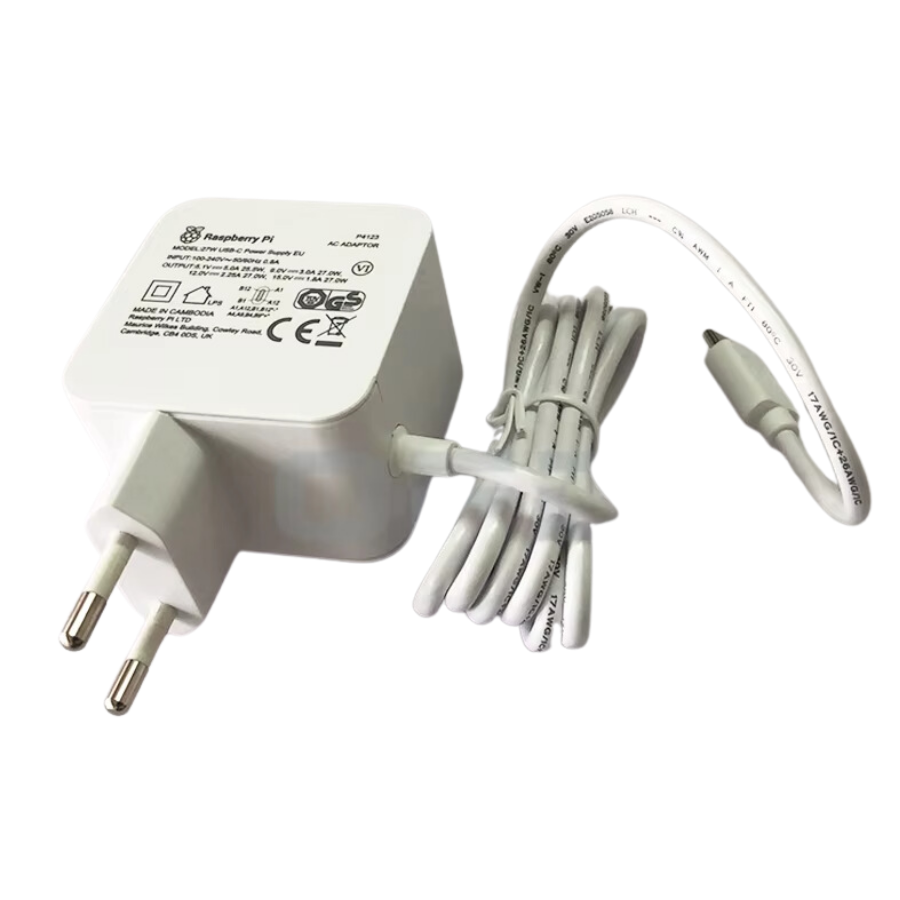 Usbc Raspberry Pi 5 Bộ nguồn, bộ sạc 27W USB-C Raspberry Pi 5 | Linh Kiện Điện Tử 3M