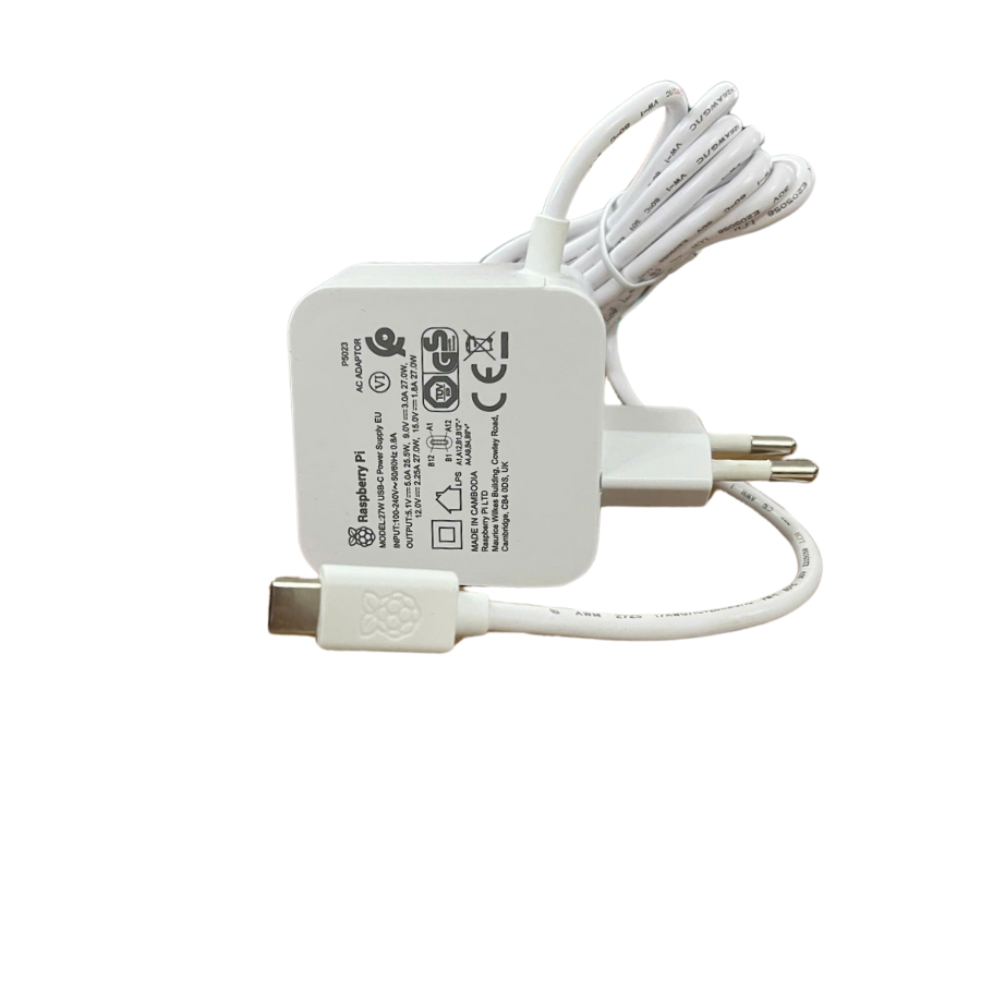 Usbc Raspberry Pi 5 Bộ nguồn, bộ sạc 27W USB-C Raspberry Pi 5 | Linh Kiện Điện Tử 3M
