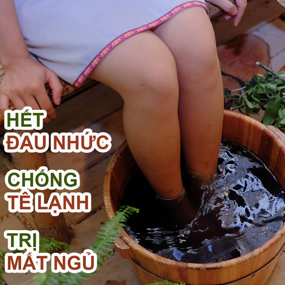 Công dụng của việc ngâm chân bằng chậu gỗ mỗi ngày