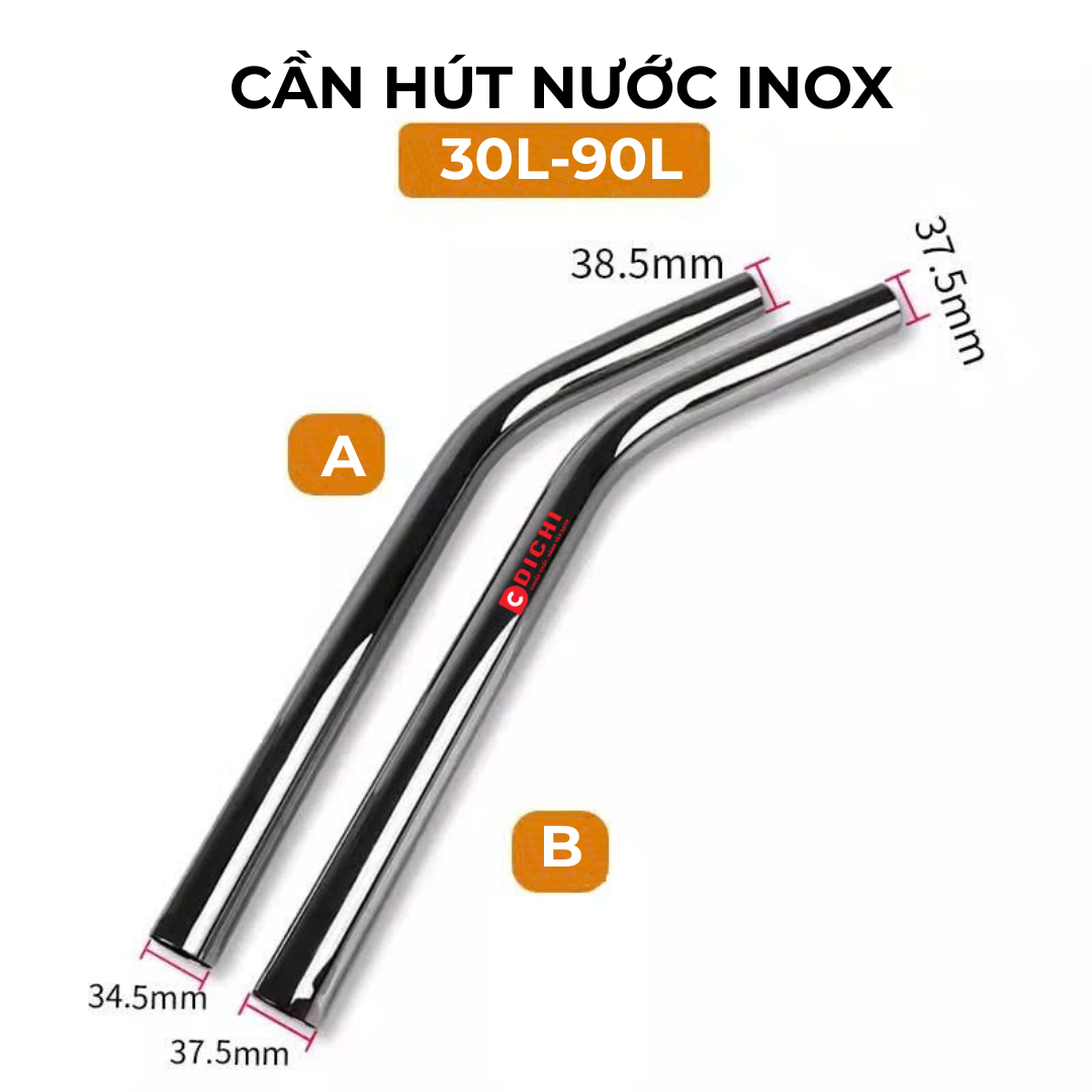 CẦN HÚT NƯỚC INOX