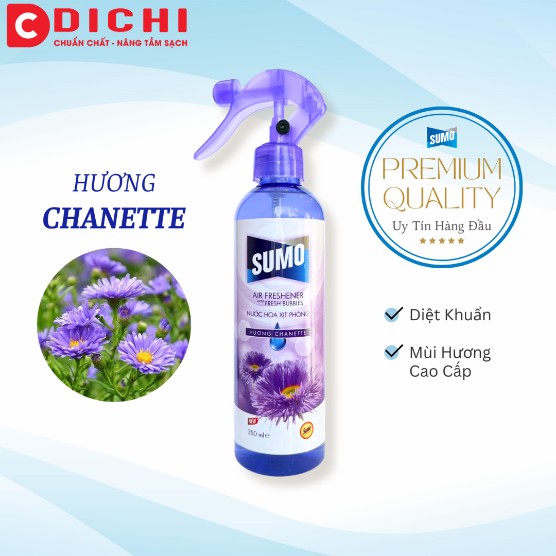 Nước Hoa Xịt Phòng Sumo 350ml