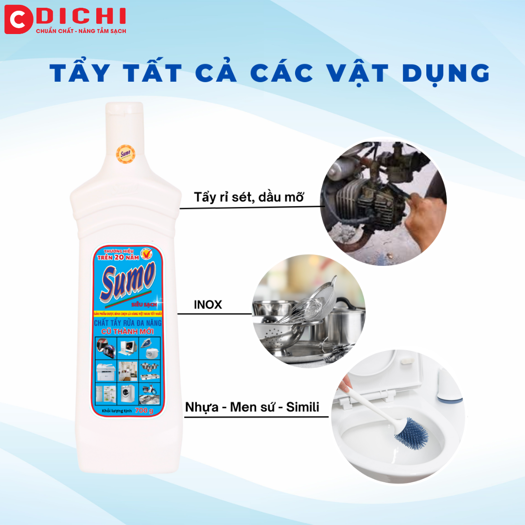 Chai Tẩy Đa Năng Sumo 700g